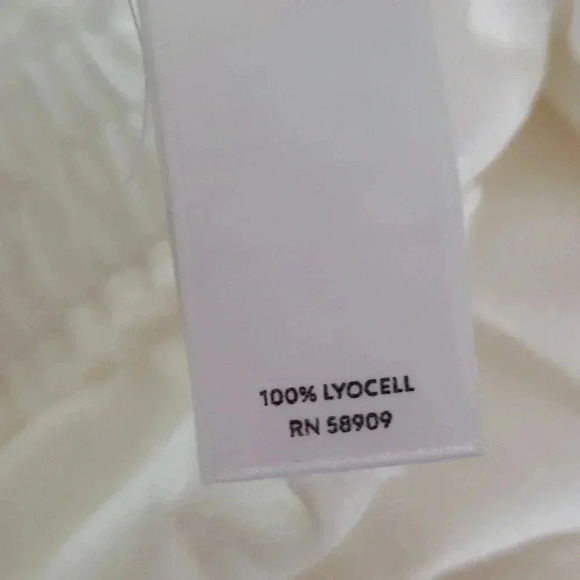 White Pockets Cruise Slip-On Plus 1XL Coastal Resort Lyocell Festival Travel NWT - Picture 7 of 8